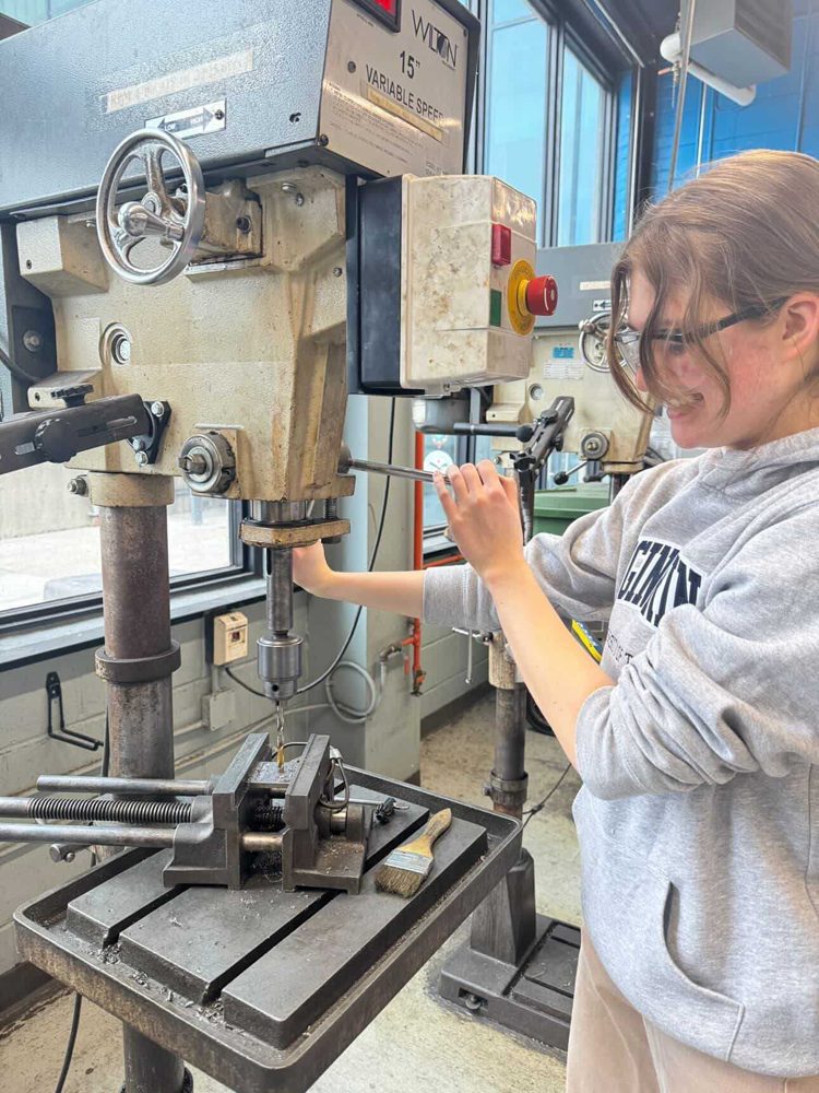 machined press tool